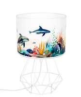HEXE OCEAN Lampa dziecięca stojąca biurkowa 1 x 60W 0918