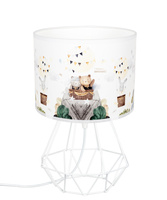 HEXE BEARS Lampa dziecięca stojąca biurkowa 1 x 60W 0910