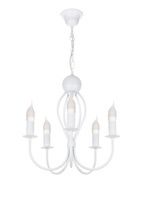 HEXE ARTHUR Lampa sufitowa żyrandol E14 metal 5 x 40W 0201