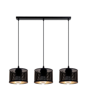 HEXE ALDO Lampa sufitowa żyrandol E27 metal 3 x 60W 0022