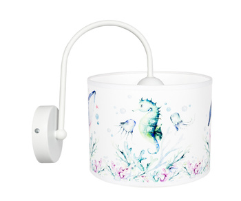 HEXE OCEAN Lampa dziecięca ścienna kinkiet 1 x 60W 0905