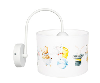 HEXE CIRCUS Lampa dziecięca ścienna kinkiet 1 x 60W 0901